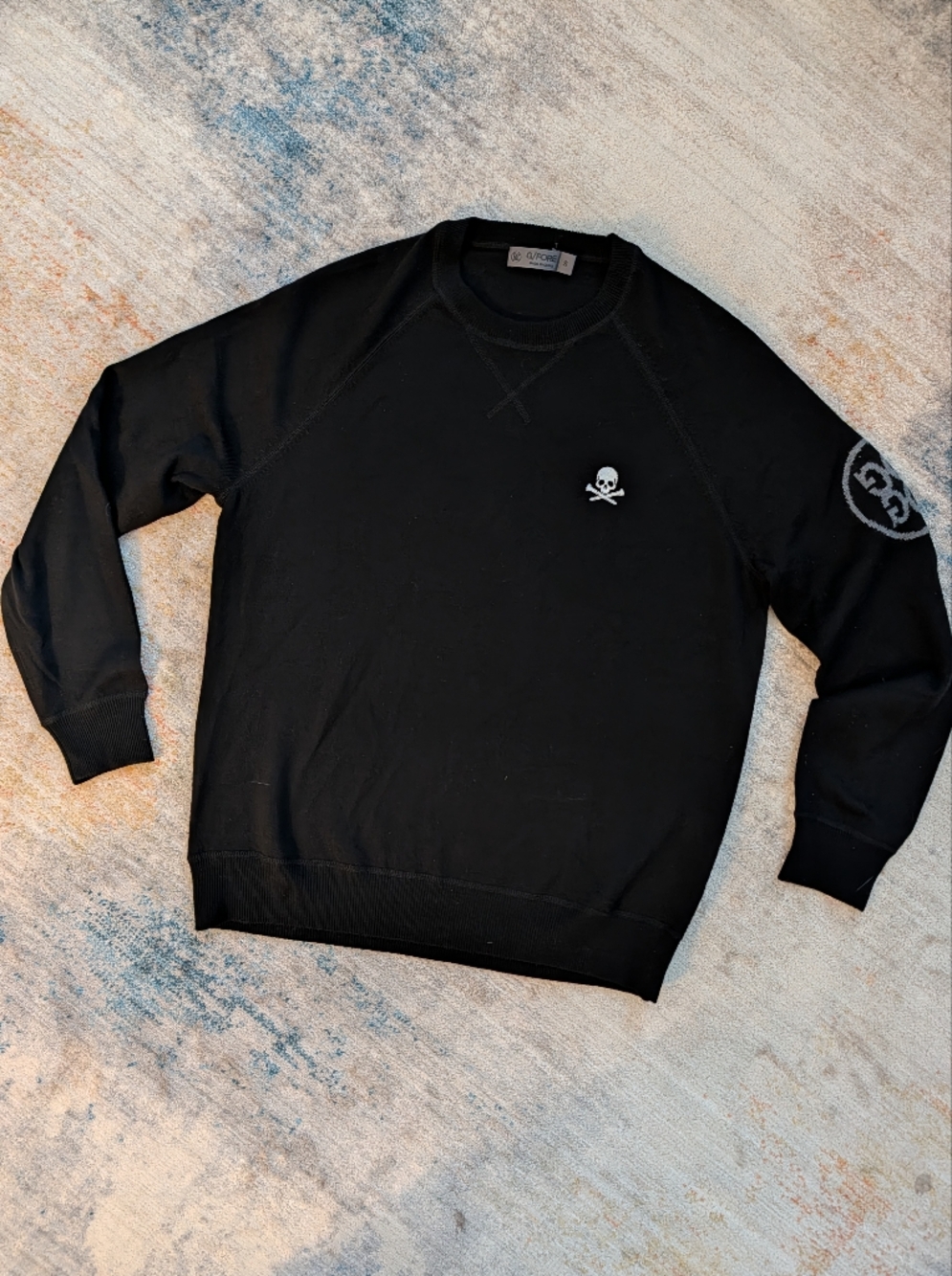 G/FORE Skull & Tees Crew Neck Sweater